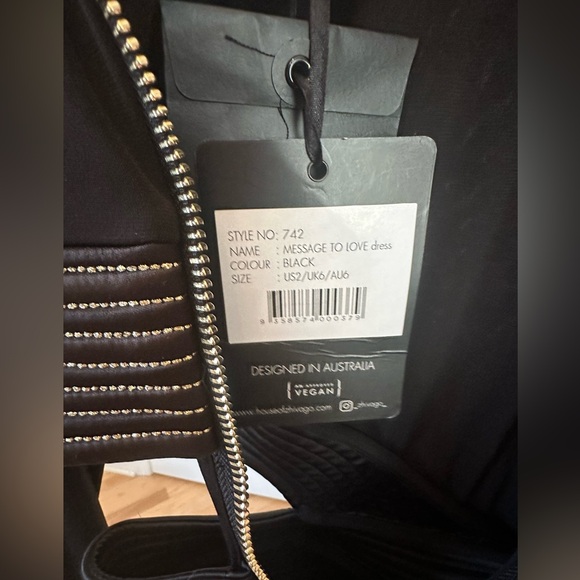 NWT - Zhivago “Message to Love” Side Cut Out Midi Dress - Picture 15 of 15